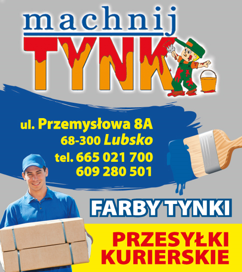 "MACHNIJ TYNK" Mieszalnia Farb i Tynków Lubsko / Przesyłki Kurierskie