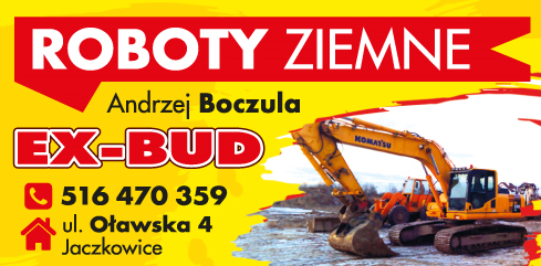 EX-BUD Andrzej Boczula Jaczkowice Roboty Ziemne