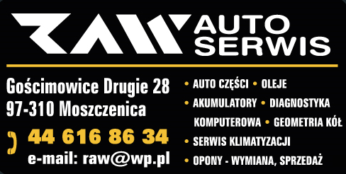 RAW AUTO SERWIS Moszczenica Auto Części / Diagnostyka Komputerowa / Serwis Klimatyzacji / Opony