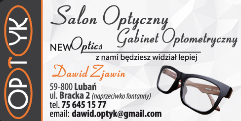 NEW OPTICS SALON OPTYCZNY Dawid Zjawin Lubań