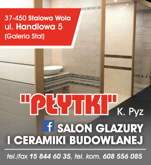 "PŁYTKI" Krzysztof Pyz Stalowa Wola Salon Glazury i Ceramiki Budowlanej