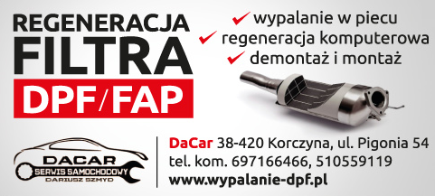 DACAR Serwis Samochodowy Dariusz Szmyd Korczyna Regeneracja Komputerowa / Demontaż i Montaż