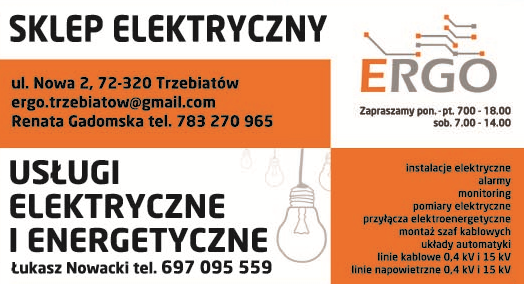 ERGO Trzebiatów Sklep Elektryczny / Usługi Elektryczne i Energetyczne