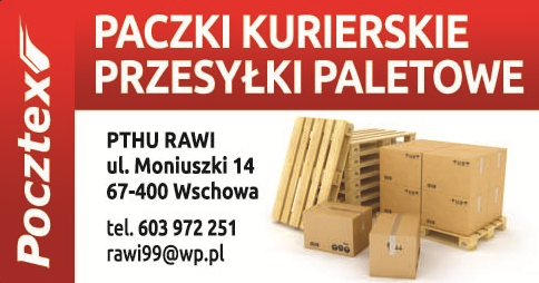 PTHU "RAWI" Wschowa Paczki Kurierskie / Przesyłki Paletowe