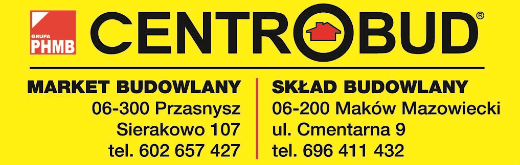 CENTROBUD ® Maków Mazowiecki Skład Budowlany / Market Budowlany
