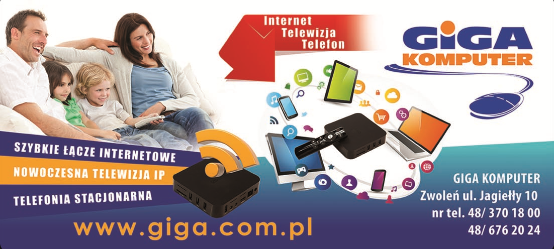 Giga Komputer Zwoleń -  INTERNET / TELEWIZJA / TELEFON
