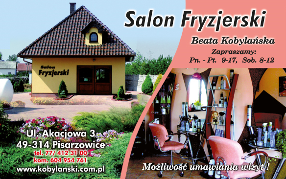 Salon Fryzjerski Beata Kobylańska Pisarzowice
