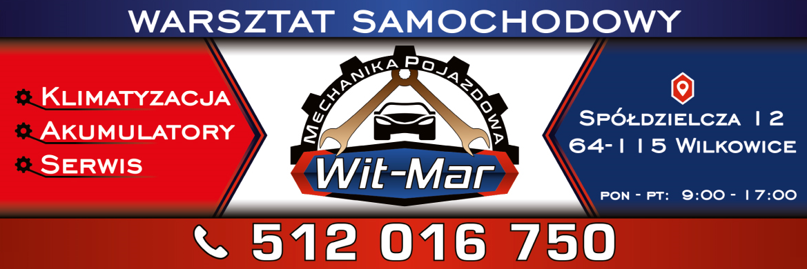 WIT-MAR Mechanika Pojazdowa Wilkowice Warsztat Samochodowy / Klimatyzacja / Akumulatory / Serwis