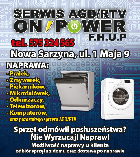 F.H.U.P. "ON POWER" Nowa Sarzyna Serwis AGD/RTV
