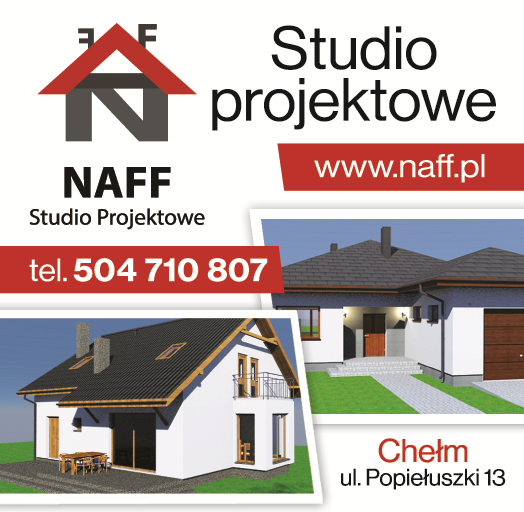 STUDIO PROJEKTOWE "NAFF" Chełm Adaptacje Projektów / Projektowanie Budynków Indywidualnych