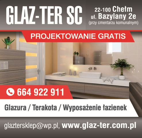 GLAZ-TER s.c. Chełm Glazura / Terakota / Wyposażenie Łazienek