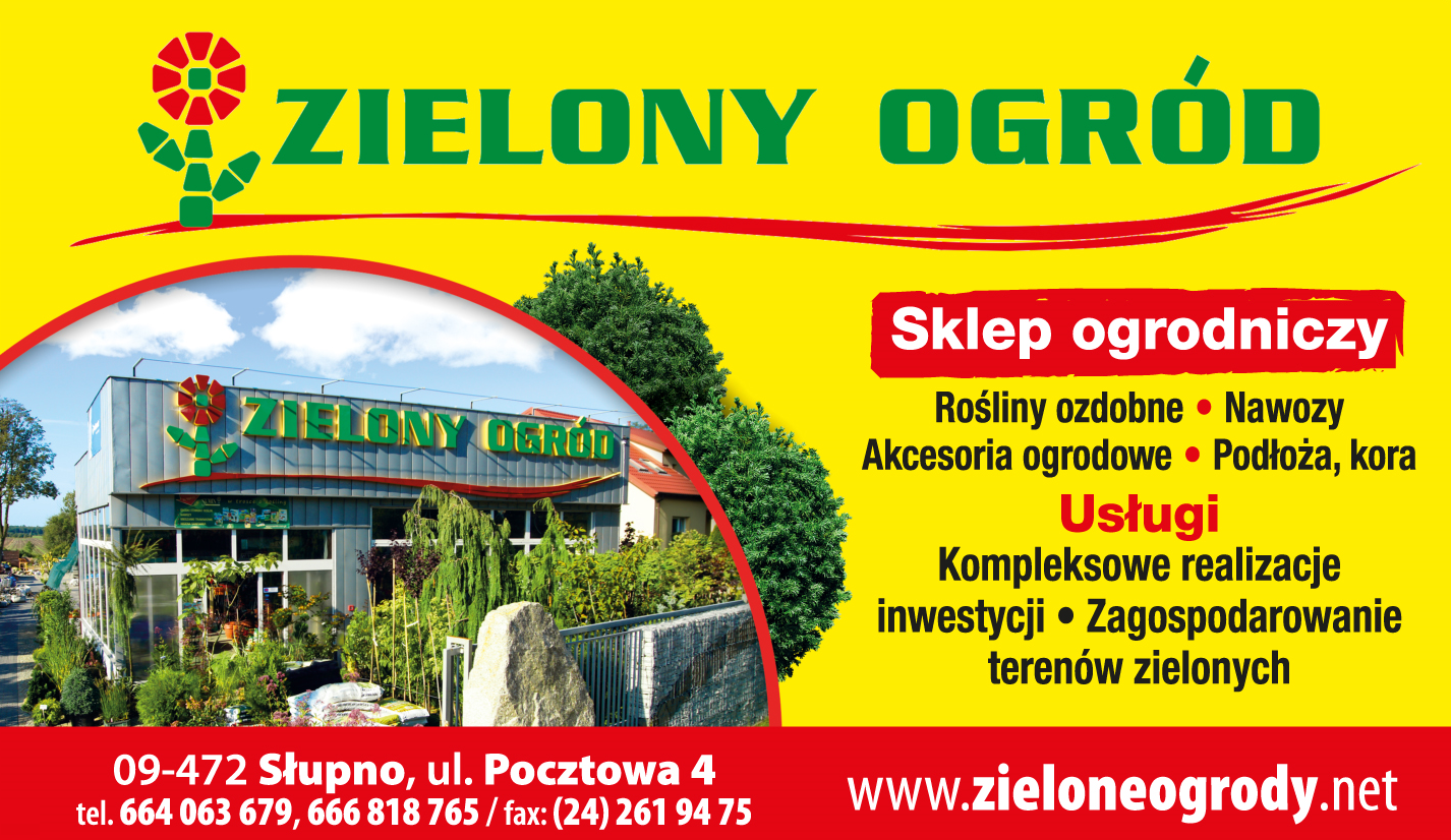 ZIELONY OGRÓD Sp. z o.o. Słupno Sklep Ogrodniczy / Zagospodarowanie Terenów Zielonych