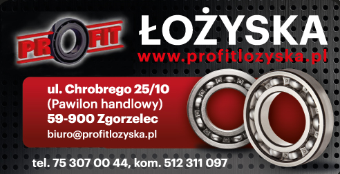 "Profit" ŁOŻYSKA Zgorzelec - łożyska toczne (przemysłowe, rolnicze, samochodowe, kolejowe),akcesoria
