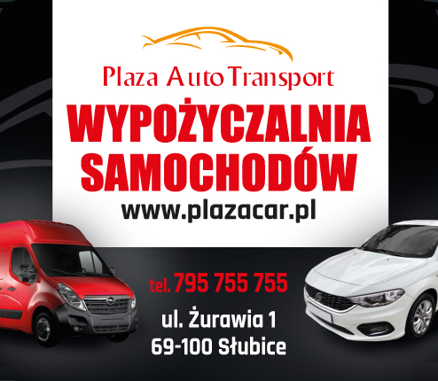 Plaza Auto Transport Słubice- WYPOŻYCZALNIA SAMOCHODÓW