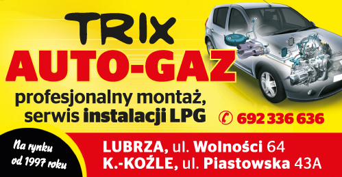 TRIX AUTO-GAZ Lubrza Profesjonalny Montaż, Serwis Instalacji LPG