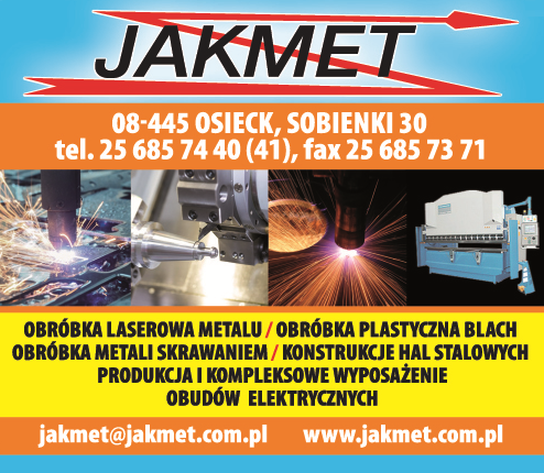 JAKMET Sp. J. Sobienki Produkcja i Kompleksowe Wyposażenie Obudów Elektrycznych
