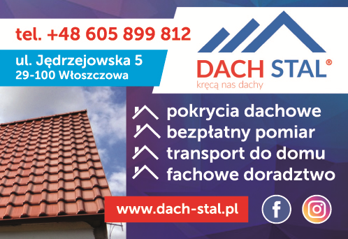 DACH-STAL ® Włoszczowa Pokrycia Dachowe / Bezpłatny Pomiar / Transport do Domu / Fachowe Doradztwo