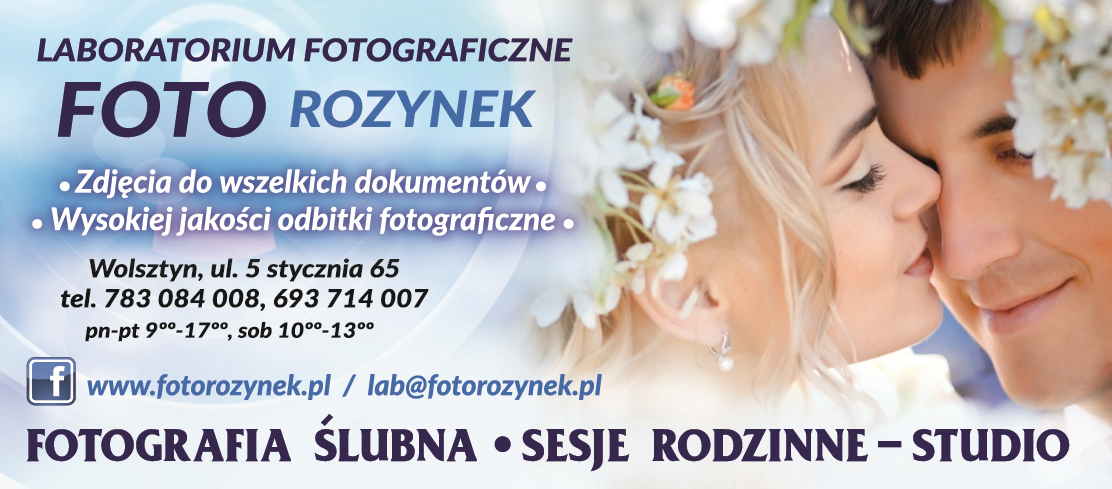 FOTO ROZYNEK Wolsztyn Laboratorium Fotograficzne / Zdjęcia do Dokumentów / Fotografia Ślubna