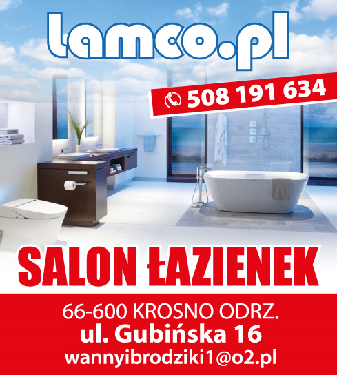 LAMCO Salon Łazienek Krosno Odrzańskie Wanny / Brodziki / Kabiny prysznicowe / Umywalki