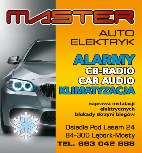 "MASTER" Lębork-Mosty Auto Elektryk / Naprawa Instalacji Elektrycznych / Alarmy / Klimatyzacja