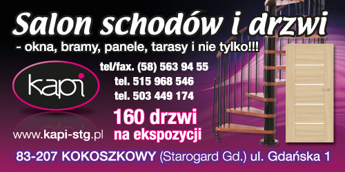 KAPI Salon Schodów i Drzwi Kokoszkowy Schody / Drzwi / Okna / Bramy / Panele / Tarasy