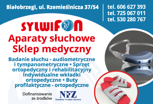 SYLWIFON Sylwia Gajda Białobrzegi Aparaty Słuchowe / Sklep Medyczny / Badanie Słuchu