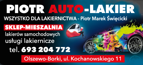 Piotr Auto Lakier Piotr Marek Święcicki Olszewo-Borki - WSZYSTKO DLA LAKIERNICTWA