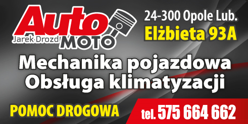 AUTO-MOTO Jarek Drozd Opole Lubelskie Mechanika Pojazdowa / Obsługa Klimatyzacji / Pomoc Drogowa