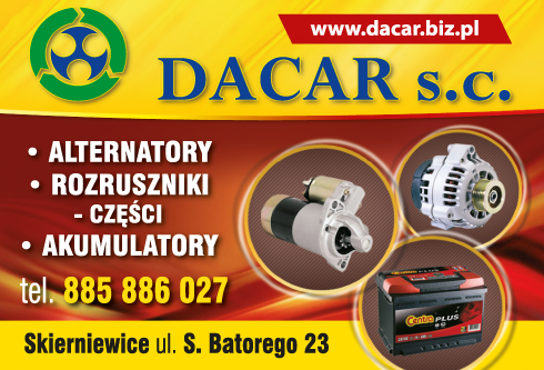 DACAR s.c. Skierniewice Alternatory / Rozruszniki / Akumulatory