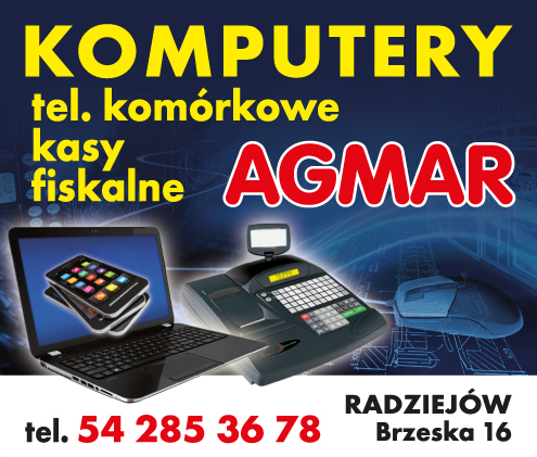 AGMAR Radziejów Komputery / Tel. Komórkowe / Kasy Fiskalne