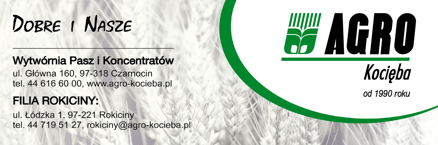 AGRO-KOCIĘBA Czarnocin Produkcja Mieszanek Paszowych Dla Drobiu, Trzody Chlewnej i Bydła