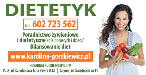 DIETETYK Karolina Gorzkiewicz Puck