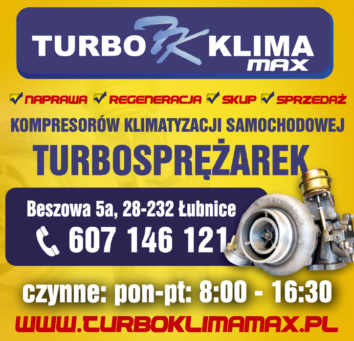 TURBO-KLIMA MAX Beszowa Kompresory Klimatyzacji Samochodowej / Turbosprężarki