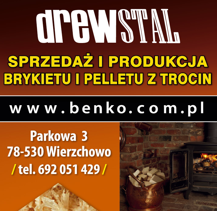 DREWSTAL Wierzchowo Sprzedaż i Produkcja Brykietu z Trocin