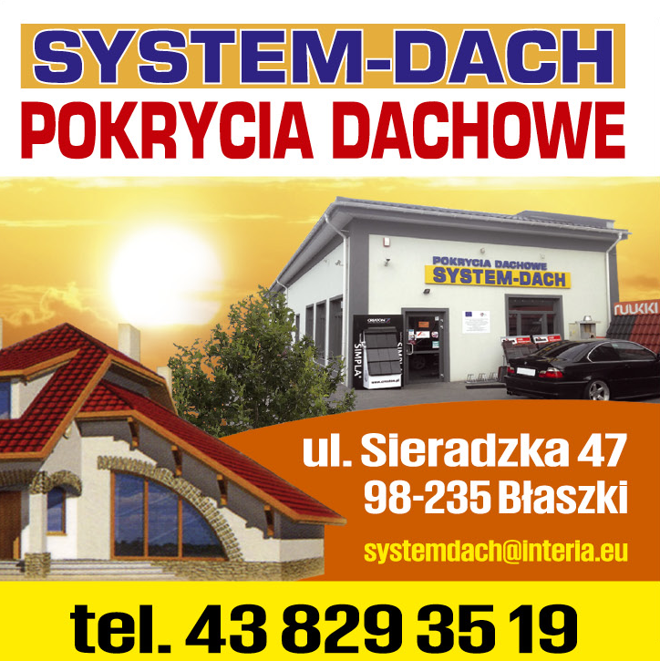 SYSTEM-DACH POKRYCIA DACHOWE Błaszki 