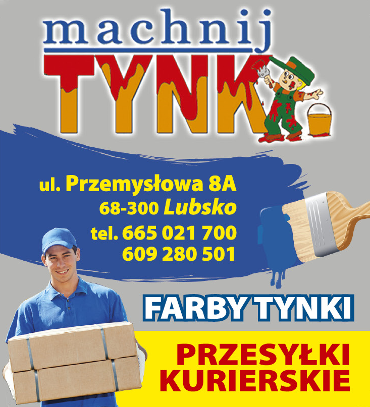 "MACHNIJ TYNK" Lubsko Farby / Tynki / Przesyłki Kurierskie