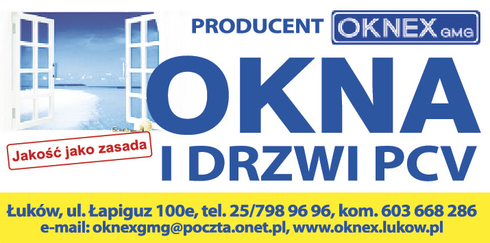 OKNEX GMG Łuków Produkcja - Handel - Usługi / Okna i Drzwi PCV