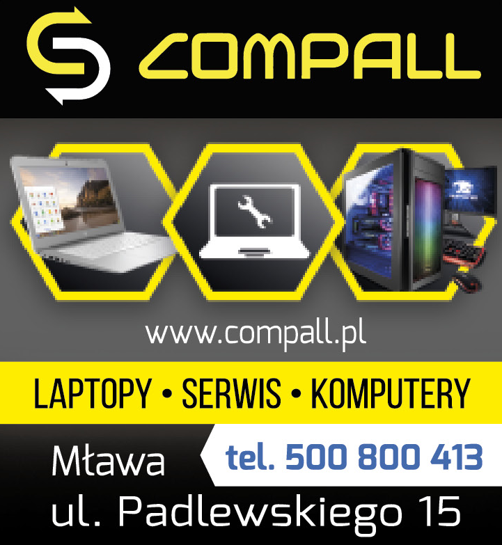 COMPALL Mława Laptopy / Komputery / Serwis