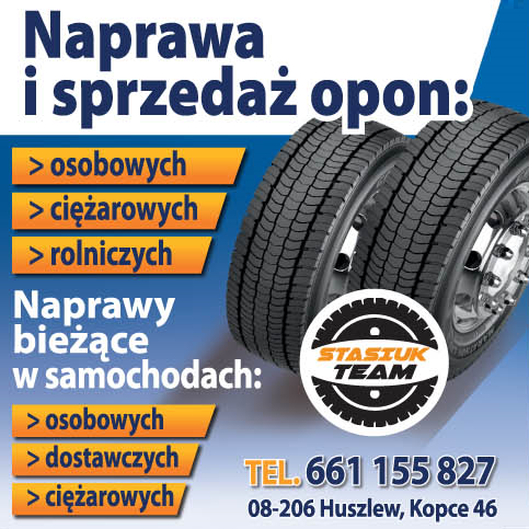 Tyres & Trucks Team Michał Stasiuk Huszlew - Naprawa i Sprzedaż Opon - Naprawy Samochodowe