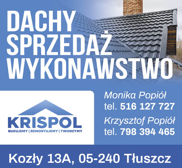 KRISPOL Kozły Dachy - Sprzedaż, Wykonawstwo