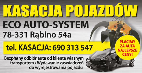Eco Auto-System Sp. z o.o. Rąbino  Kasacja Pojazdów