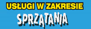 USŁUGI W ZAKRESIE SPRZĄTANIA
