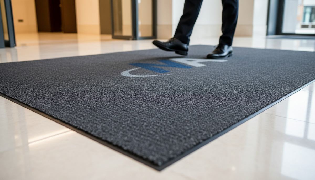 Jak mata z logo może poprawić wizerunek i bezpieczeństwo?