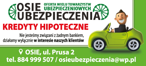 UBEZPIECZENIA OSIE Oferta Wielu Towarzystw Ubezpieczeniowych / Kredyty Hipoteczne