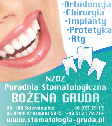 NZOZ - PORADNIA STOMATOLOGICZNA Bożena Gruda Skierniewice