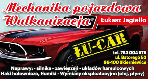 ŁU-CAR Łukasz Jagiełło Skierniewice Mechanika Pojazdowa / Wulkanizacja