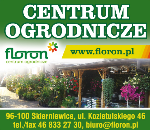 "FLORON" CENTRUM OGRODNICZE Skierniewice