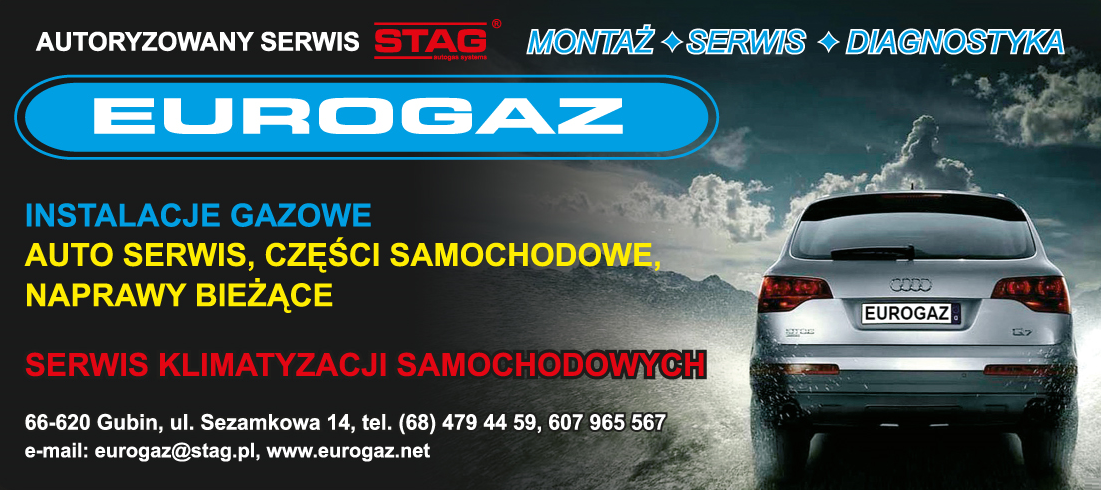 P.H.U. "EUROGAZ" Autoryzowany Serwis STAG Gubin Instalacje Gazowe / Auto Serwis / Naprawy Bieżące