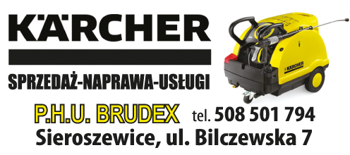 P.H.U. "BRUDEX" Sieroszowice KARCHER Sprzedaż / Naprawa / Usługi
