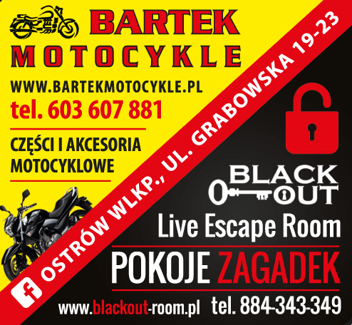 BARTEK MOTOCYKLE Bartosz Witkowski Ostrów Wielkopolski Części i Akcesoria Motocyklowe